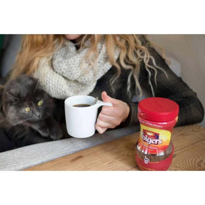 Folgers Classic Roast Instant Coffee Crystals (16 oz.)