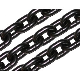 X100 1/2" x 3 FT Grade 100 Lifting Chain 15,000 lbs Alloy Steel Rated Tow Tie Down