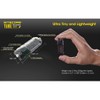 NITECORE TUBE V2.0 55 Lumen USB Rechargeable UltraLight Keychain Flashlight