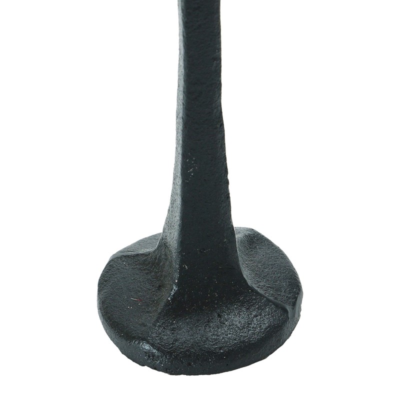 Creative Co-Op Cast Metal Taper Holder, Black
