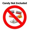 60th Anniversary Miniatures Candy Bar Wrapper, (Set of 60) Mini