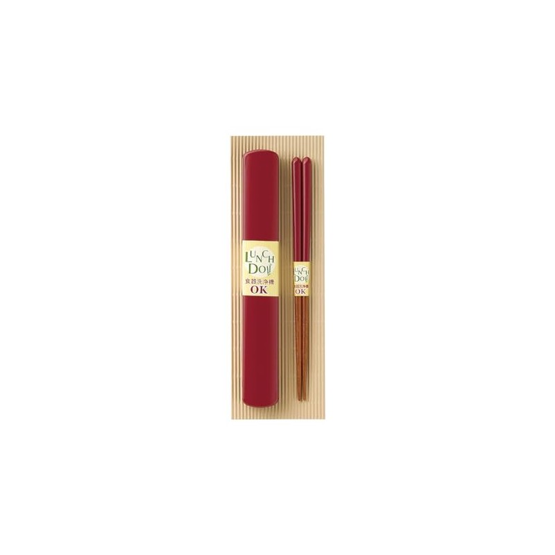 Ishida 65002-1 Chopsticks Case & Chopsticks Set, Ranched Do Half