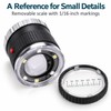 30X Pocket Magnifier – LED & UV Loupe with Adjustable