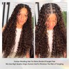 Human Braiding Hair 16 Inch 100g Chocolate Brown Deep Wave
