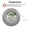 Kinyanco 5-Pack Mini Hygrometer Thermometer with Digital LCD Display Indoor