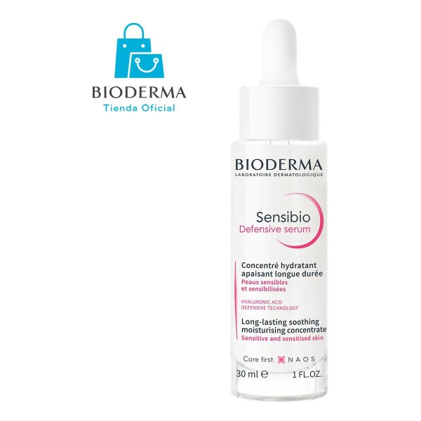 Bioderma Sensibio Defensive Srum Hidratante, Piel Sensible, 30 ml -