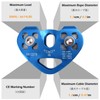 TRIWONDER 30kN Pulley Pulley for Ropes up to 13 mm