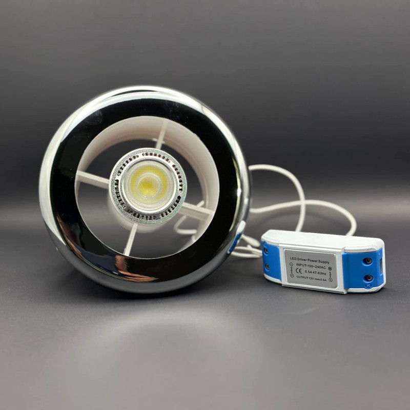 AirTech- UK Air Vent with LED Light and Transformer 4