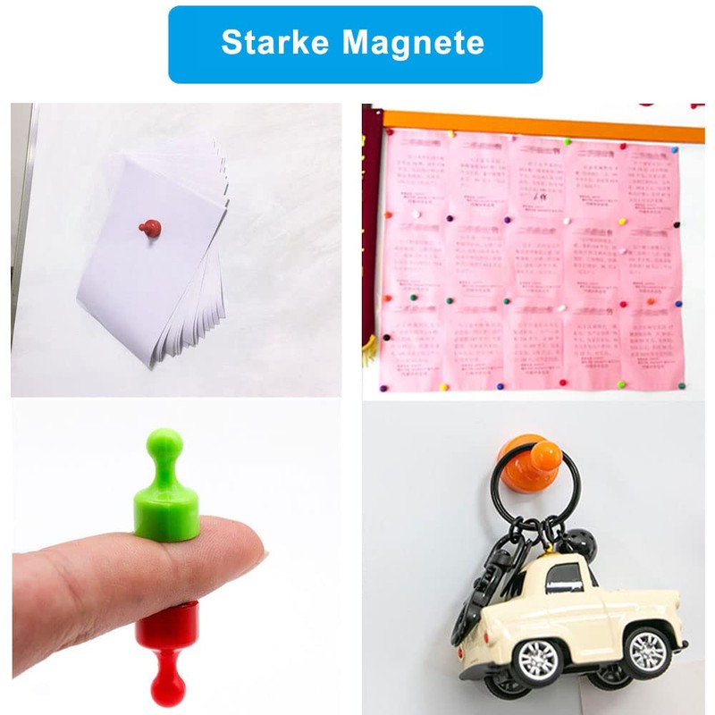 20 PCS Fridge Magnets Strong Neodymium Magnets Magnetic Push Pins