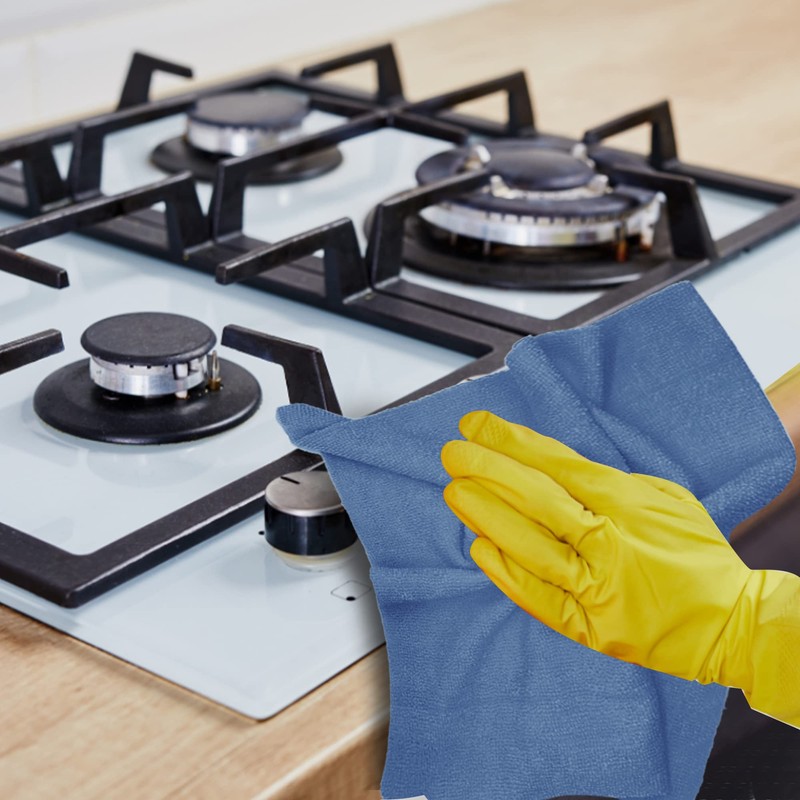 Mr Towels Reusable Microfiber Wipes, 50 Packs, Size 14 inches