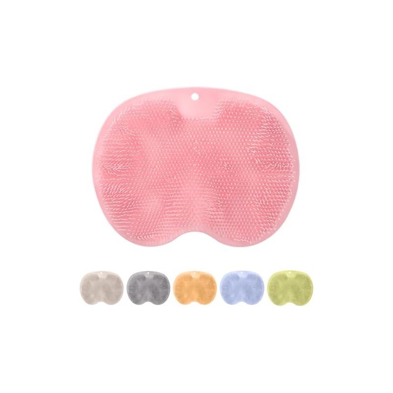 Shower Foot Scrubber Mat, Compact Lightweight Accessory for Travel and