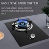 Pack of 6 Gas Hob Knobs, 6 mm Gas Hob