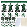 Graduation Decorations Green Black 2024 Green Graduation Party Decorations Table