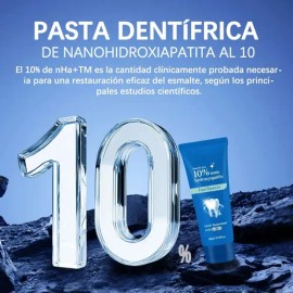 (2 Toothpastes and Toothbrushes)10 Hydroxyapatite Toothpaste for Sensitive Teeth  Nano Hydroxyapatite Toothpaste for Repairing and Strengthening...   