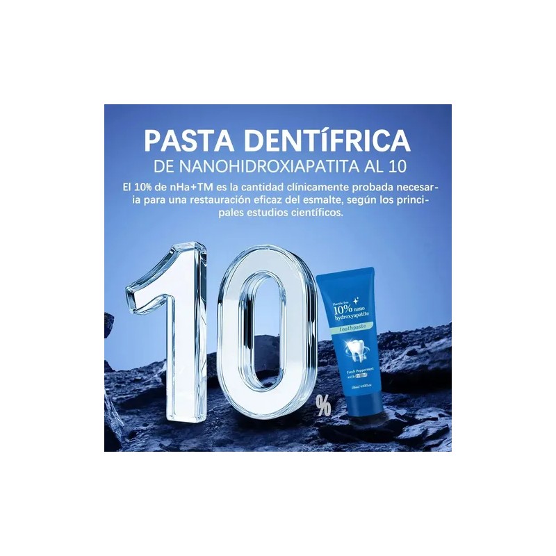 (2 Toothpastes and Toothbrushes)10 Hydroxyapatite Toothpaste for Sensitive Teeth Nano