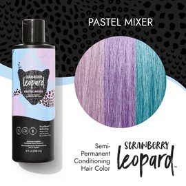 Strawberry Leopard Pastel Mixer, Repairs and Rejuvenates Hair, Vegan, Cruelty-Free, Gluten-Free