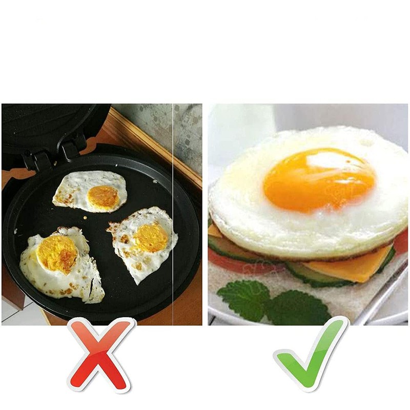 ANCLLO Egg Ring 4 Packs 2.95 Inch Egg Ring with