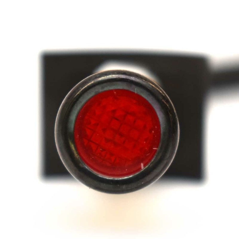 Solico Boat Indicator Light | Red 14V White Plastic 1