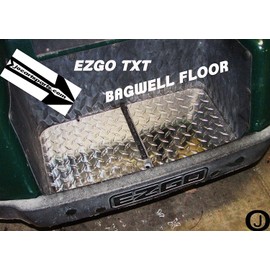 Ez-Go TXT Diamond Plate Bagwell Floor Cover
