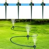 Metal Lawn Sprinkler for Yard 2 Pack, Adjustable Brass Garden