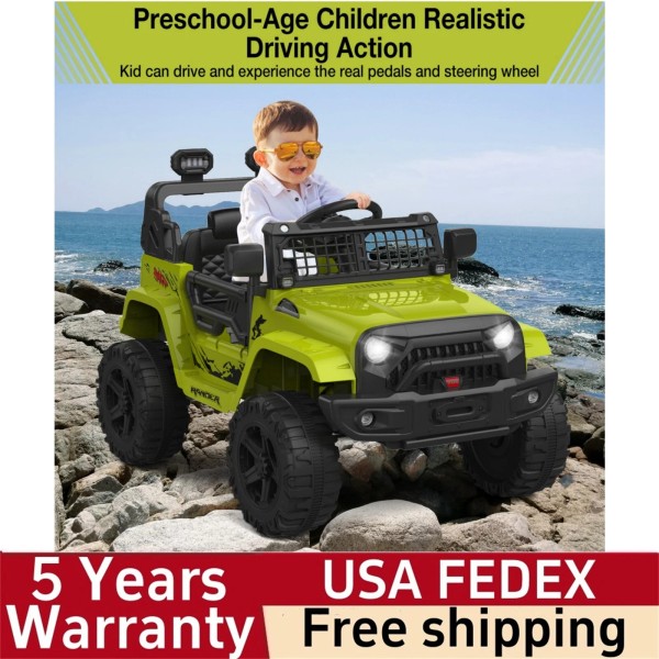 Euker Ride Truck Electric Ride on Car with Remote Control