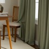 TOWN & COUNTRY LUXE Davos Solid Linen Texture Indoor Curtains,