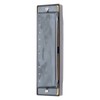 Black Harmonica C Key 10 Hole Blue Harp Stainless Steel