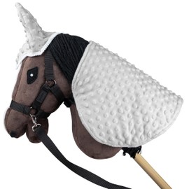 SKIPPI Hobby Horse Blanket and Fly Cover - Grey, Hobby Horse Accessories