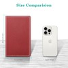 Fintie Server Book Organizer with Zipper Pocket, PU Leather Restaurant