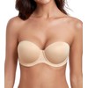 Lemorosy Multiway Contour Strapless Bra Women's Plus Size Full Coverage
