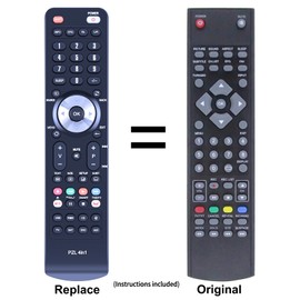 Replacement Remote Control for Denver LED-4969T2CS LED-5569T2CS LED-6569T2CS