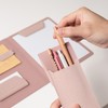 LHiDS Magnetic Stationery Pencil Case Pen Pouch Pen Holder Office