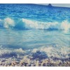 goodbath Extra Long Shower Curtain 200cm drop,Ocean Beach Seaside Sunset