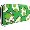 Mario Party Yoshi Dinosaur Eggs Pattern Green Wallet Purse, Green,