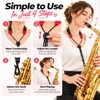 Adjustable Clarinet Neck Strap for Instrument Support – Soft Padded