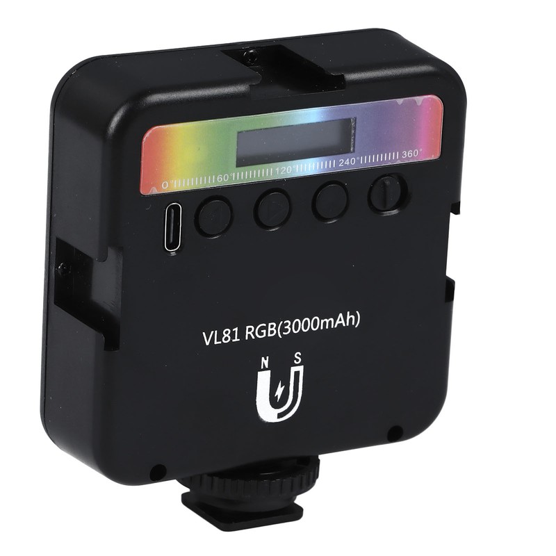 Mini LED Video Light Bright Uniform Lighting RGB LED Camera