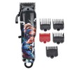 Electric Professional Hair Clipper Graffiti Pattern Hair Trimming Hair Cutter