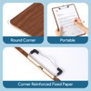 Wooden Clipboard A4, Clipboards A4 with Metal Clip, Clipboards, Wooden