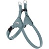 HUNTER SOHO MINI Dog Harness, Colour: Light Blue, Cowhide Leather,