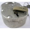 Large Iron Antique Style Replica Atlas Padlock with 2 Keys