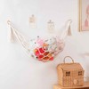Toy Storage Hammock for Stuffed Animals Boho Storage Hammock Plush
