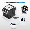 AC Contactor, Malictele 3 Pole 40 Amp Contactor 24v Coil