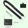 FYY Phone Strap Crossbody with Zippered Pouch - Adjustable Cellphone