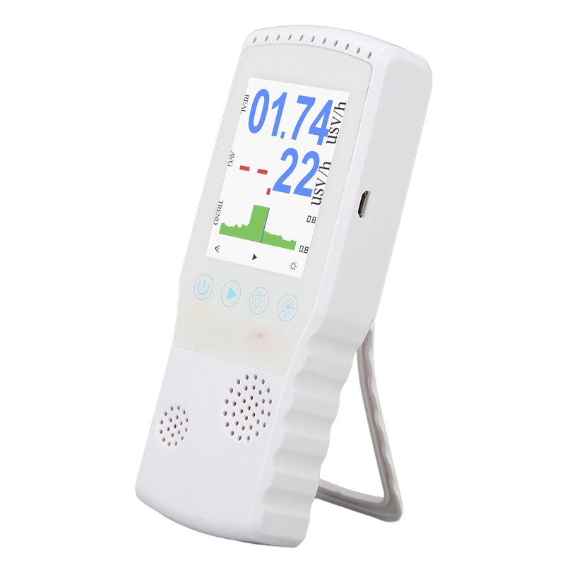 Geiger Counter Nuclear Radiation Detector Portable Rechargeable Handheld Beta Gamma