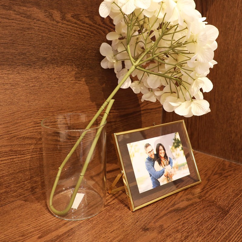 AhaGo Gold Floating Frame, 6"x8", Horizontal, 2 Set, For Picture