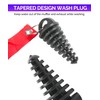Flaconi 0.6 - 1.5 inch motorcycle exhaust silencer, exhaust plug,