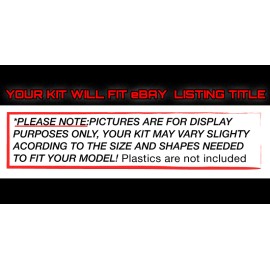 MX ISLAND 2003 2004 YAMAHA YZ 250F / YZ450F GRAPHICS KIT RIDGELINE: BLUE / YELLOW DECALS