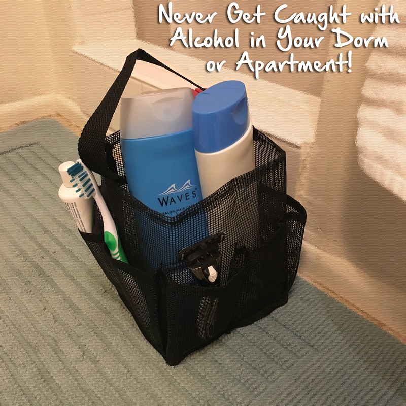 GoPong Shampoo & Conditioner Flasks (32 oz Total) - Hidden
