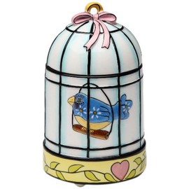 Appletree Design Flights of Fancy Bird Votive Candle Holder, 5-Inch Tall, Decorative and Functional