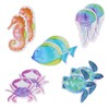 Ginsey Aqua Touch Sea Life Adhesive Non-Slip Safety Treads Tub